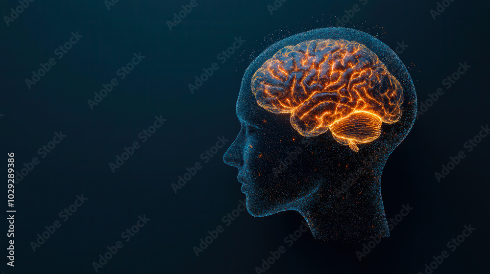 Obraz premium Modern brain