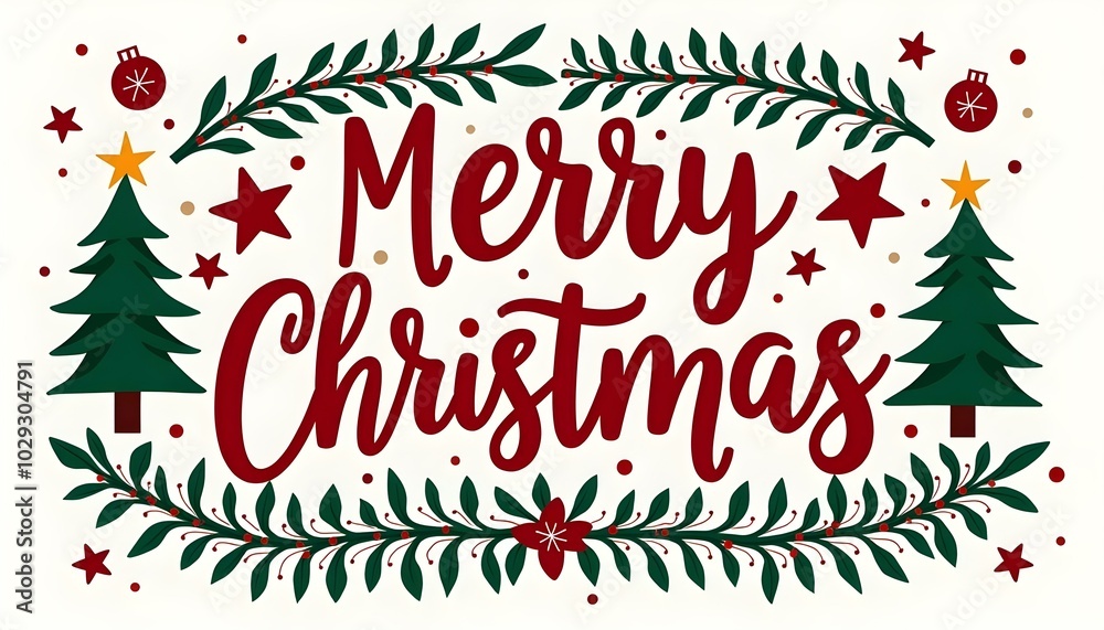 Fototapeta premium Christmas cartoon design