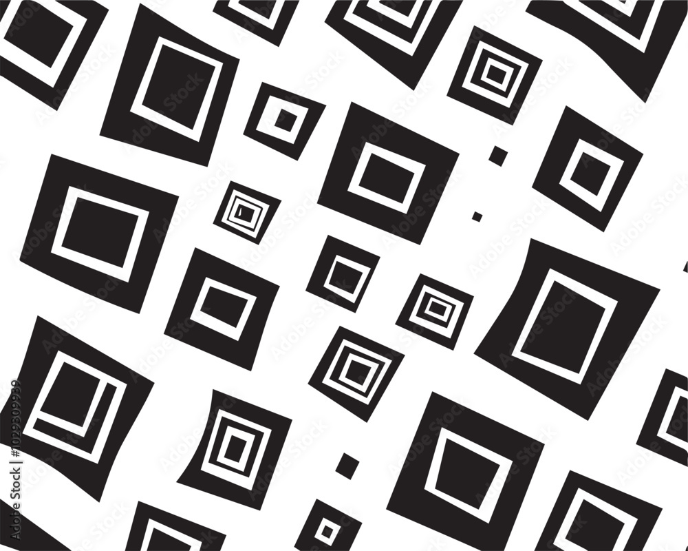 Polygon seamless pattern silhouette vector on white background Polygon seamless pattern silhouette vector on white background
