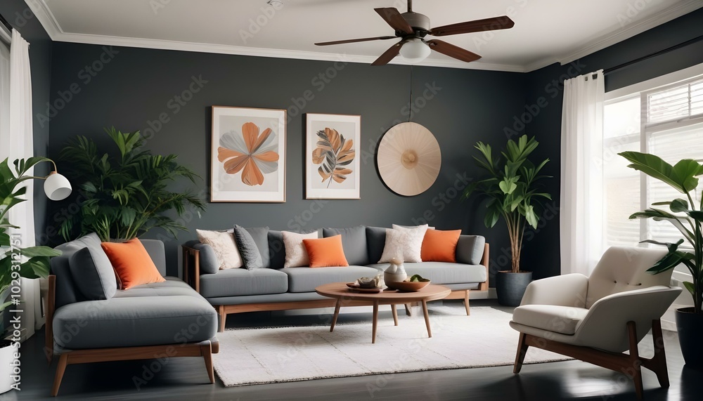 Photo modern style interior room 3d illustration White and gold theme interior modern minimalism photo realism Photo modern style interior room 3d illustration White and gold theme interior modern minimalism photo realism