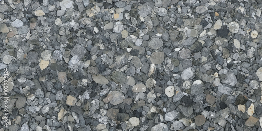 Rough gravel texture background: natural stone surface for construction and landscaping Rough gravel texture background: natural stone surface for construction and landscaping