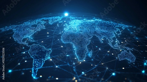 A Digital Representation of the World with Interconnected Nodes
