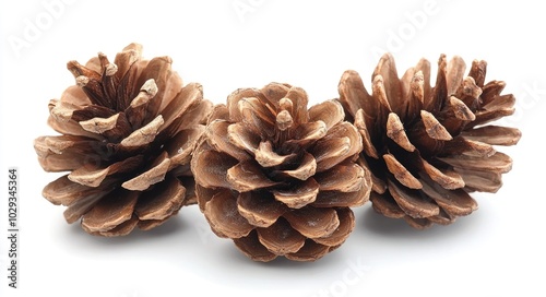 Close-Up Pine Cone Decorations for Christmas and Winter Season