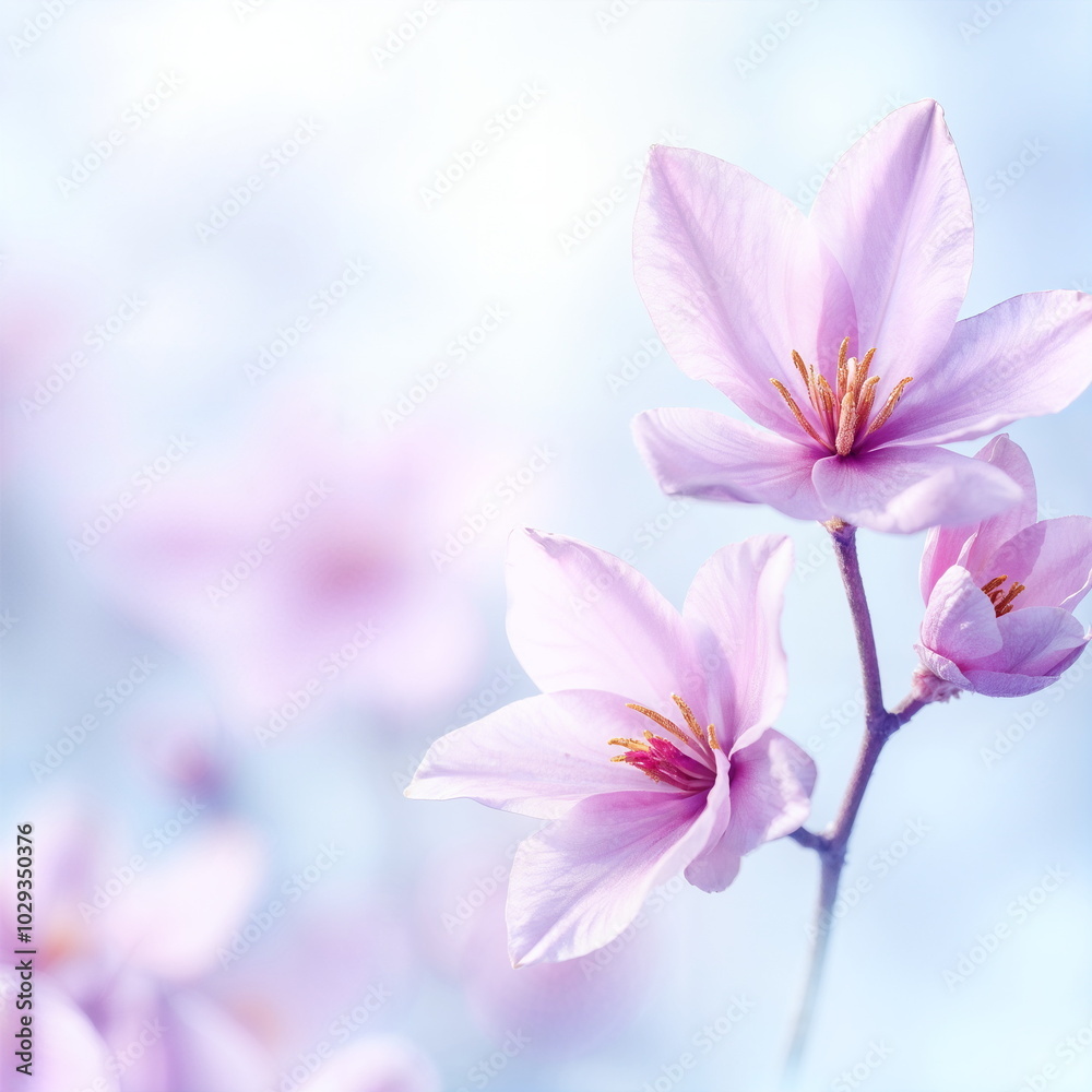 Flowers Background for business card Flowers Background for business card