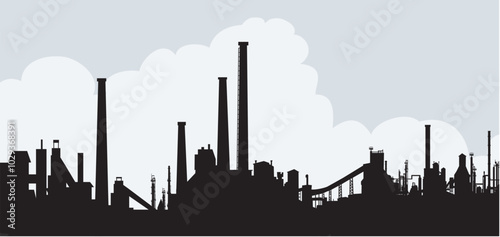 Morning Factory Skyline