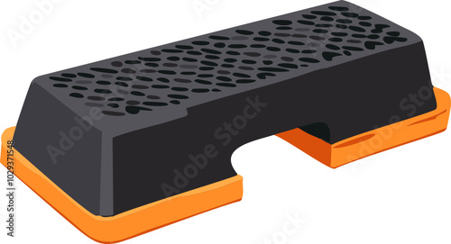 Aerobic Step, 유산소 운동 벡터 일러스트