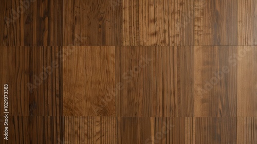 wooden floor with brown stain