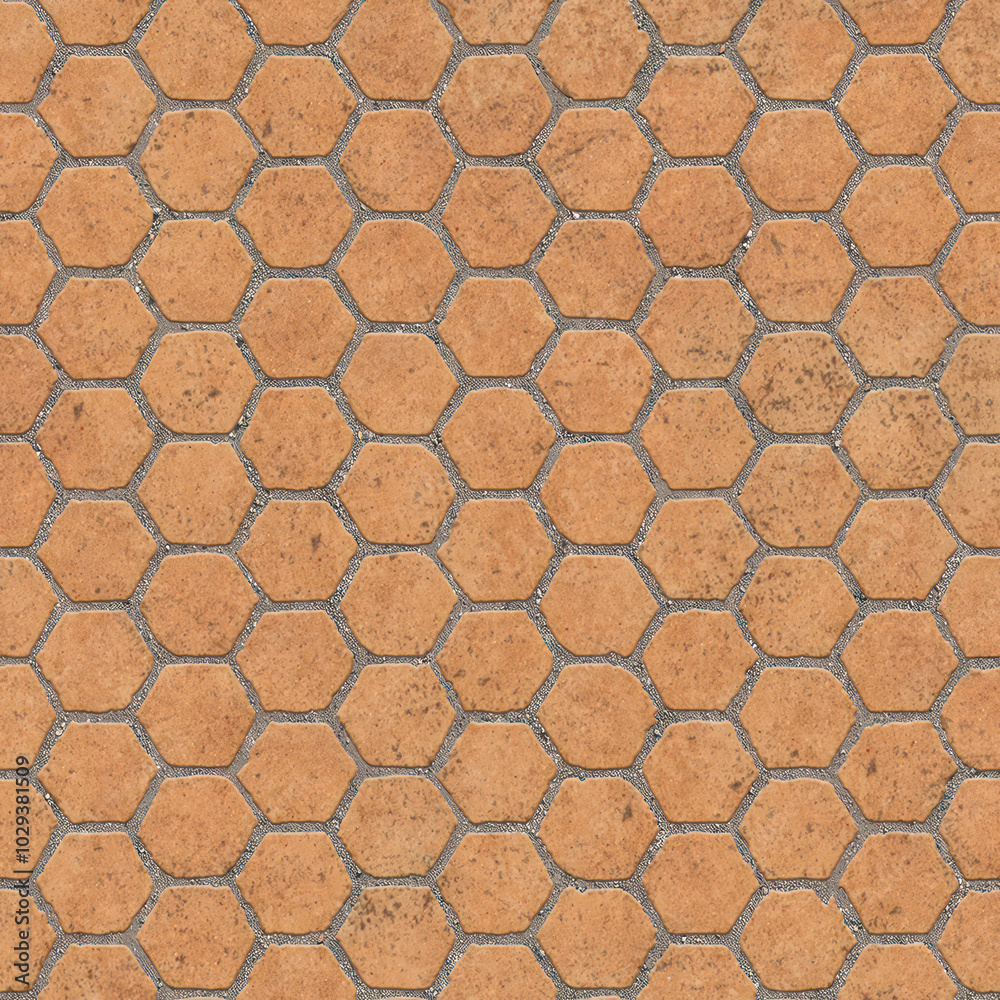 Concrete paving hexagon texture seamless Concrete paving hexagon texture seamless