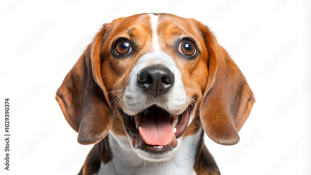 beagle dog isolated on white beagle dog isolated on white