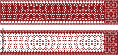 saree design illustration