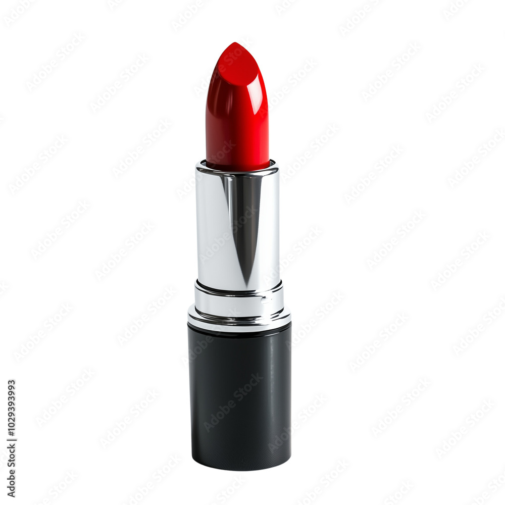 A red lipstick with the cap slightly open isolated on transparent background (4) A red lipstick with the cap slightly open isolated on transparent background (4)
