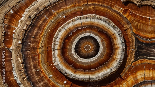 close up of tree trunk with spiral pattern