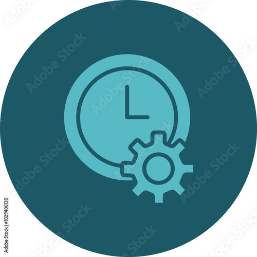 Time Management Icon Design
