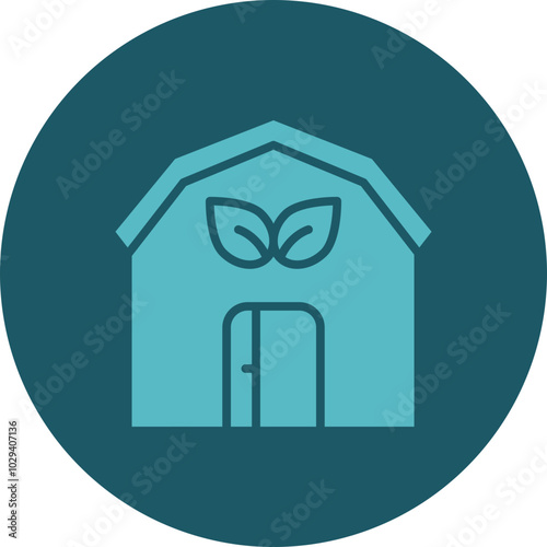 Greenhouse Icon Design