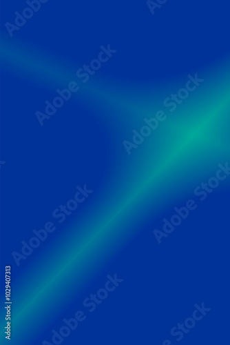 Abstract blue background with grainy gradient, bright and saturated gradient for album cover. Soft color palette of vector gradients.