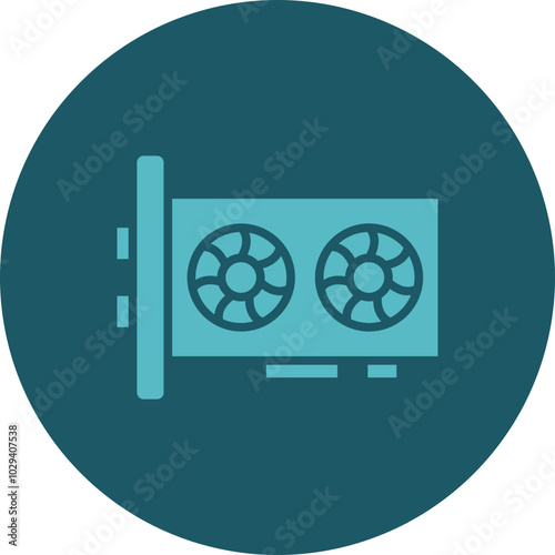 Graphic Card Icon Design