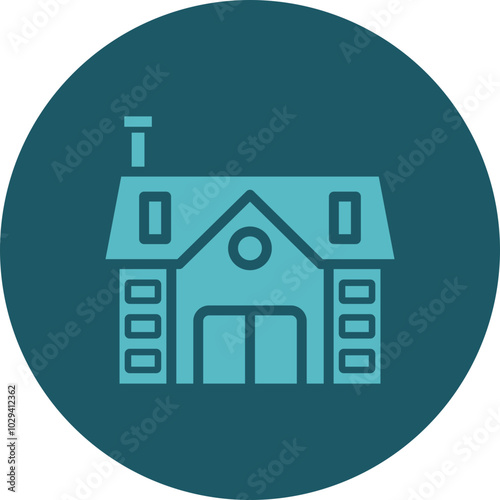 Bungalow Icon Design