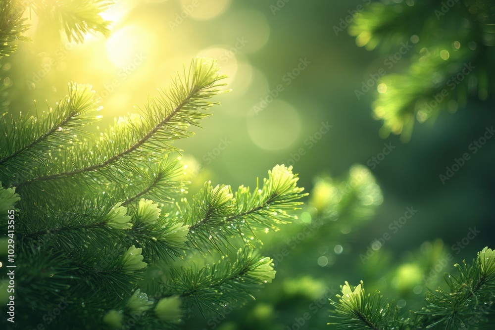 forest ecosystem, lush green conifers in a forest blend seamlessly with old and new life, forming a vibrant tapestry under soft, filtered sunlight, perfect for text forest ecosystem, lush green conifers in a forest blend seamlessly with old and new life, forming a vibrant tapestry under soft, filtered sunlight, perfect for text