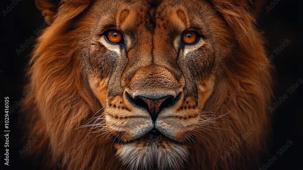 a captivating close up of a lion looking intimidating with a small growl look a captivating close up of a lion looking intimidating with a small growl look