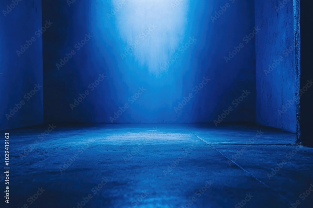 Aesthetic Studio Backdrop: Abstract Blue Gradient Design with Soft Lighting and Clean Modern Style Aesthetic Studio Backdrop: Abstract Blue Gradient Design with Soft Lighting and Clean Modern Style