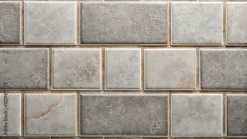 Wallpaper Mural Rectangular tiles on gray and neutral background macro Torontodigital.ca