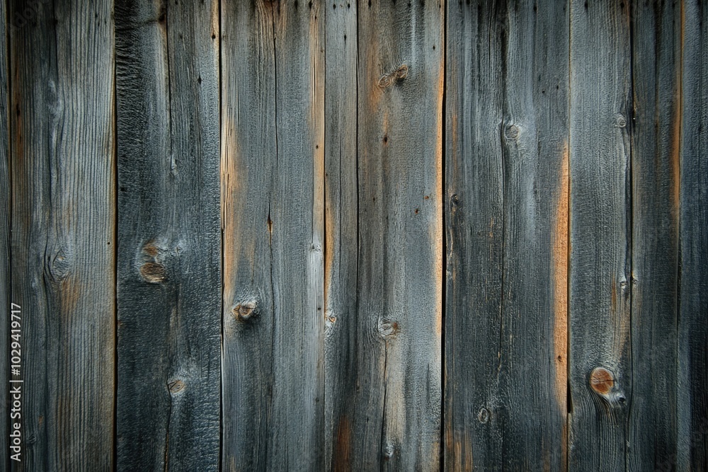 Obraz premium Rustic Western Wooden Stage: Vintage Timbering Background with Grunge Cedar Plank Texture