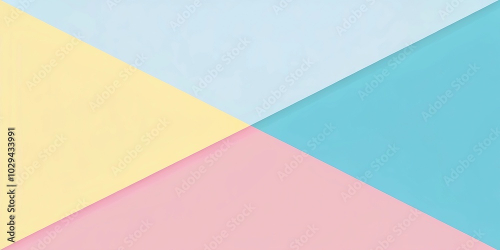 Minimalist pastel geometric background Minimalist pastel geometric background