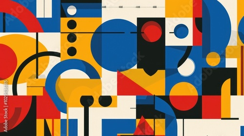 Abstract Geometric Composition