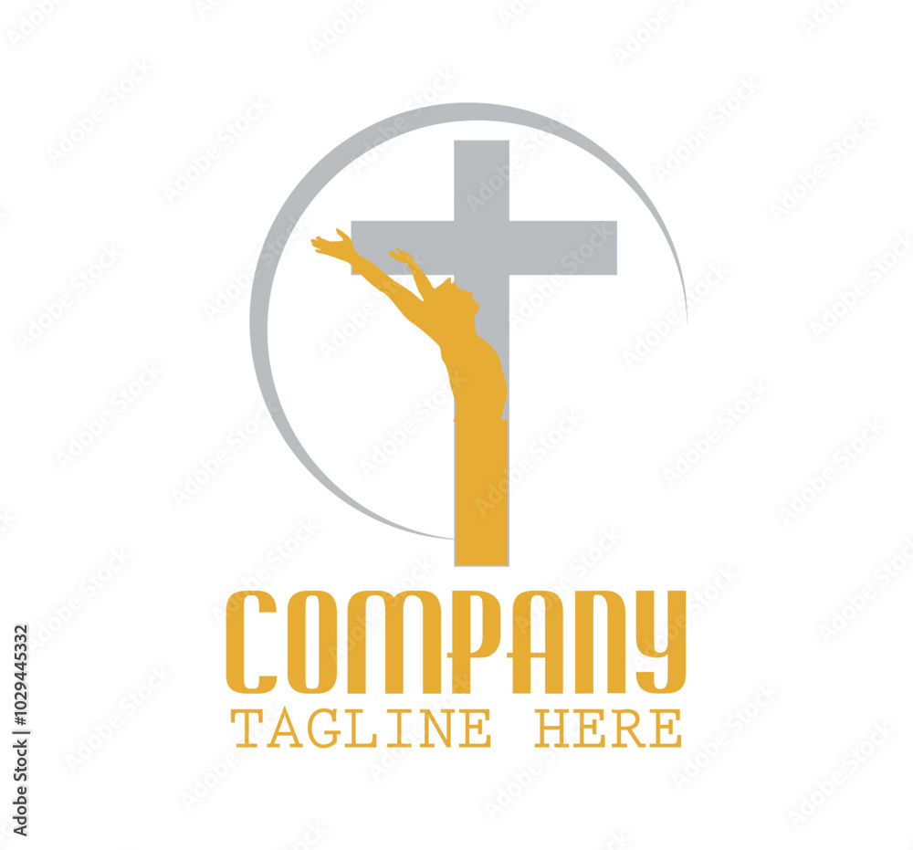 Church logo cross Church logo cross