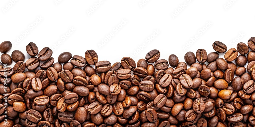 Silhouette coffee beans isolated with clipping path Silhouette coffee beans isolated with clipping path
