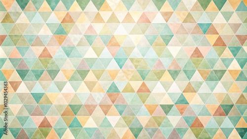 Wallpaper Mural Simple and elegant Point of View Triangle pattern with light color textures Torontodigital.ca