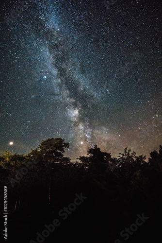 starry night sky