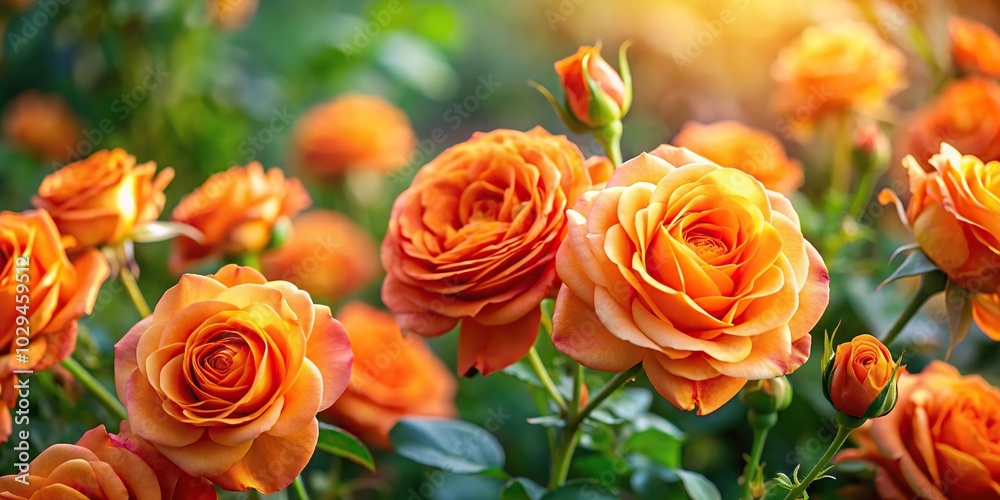 Orange roses flowers background perfect for a spring garden aesthetic Orange roses flowers background perfect for a spring garden aesthetic