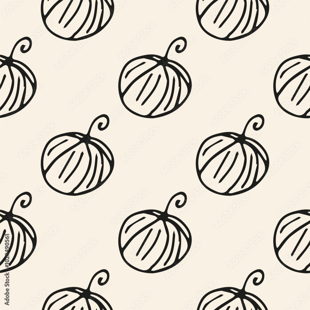 Lines watermelon vector seamless pattern. Hand drawn natural organic healthy food vegetables fruit background. Lines watermelon vector seamless pattern. Hand drawn natural organic healthy food vegetables fruit background.