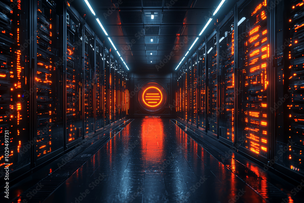 A company deploying firewalls and intrusion detection systems, symbolizing layered defenses in cybersecurity. Concept of system security. A company deploying firewalls and intrusion detection systems, symbolizing layered defenses in cybersecurity. Concept of system security.