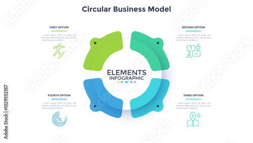 Modern Vector Infographic Banner