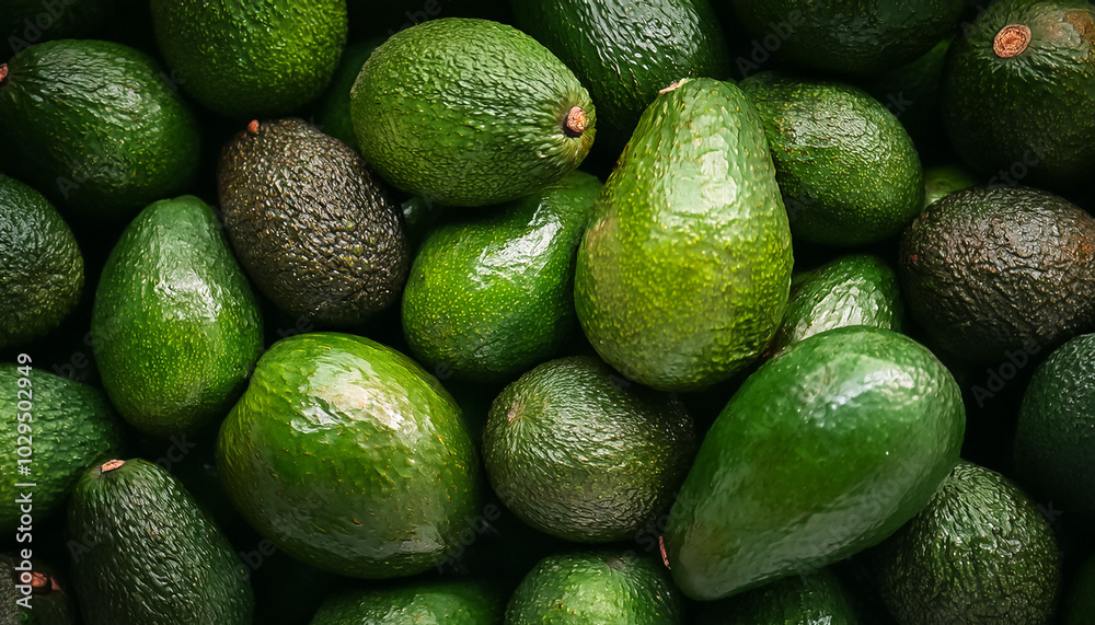 Fresh a pile of close-up Some avocado, alligator pear or avocado pear texture, pattern background Fresh a pile of close-up Some avocado, alligator pear or avocado pear texture, pattern background