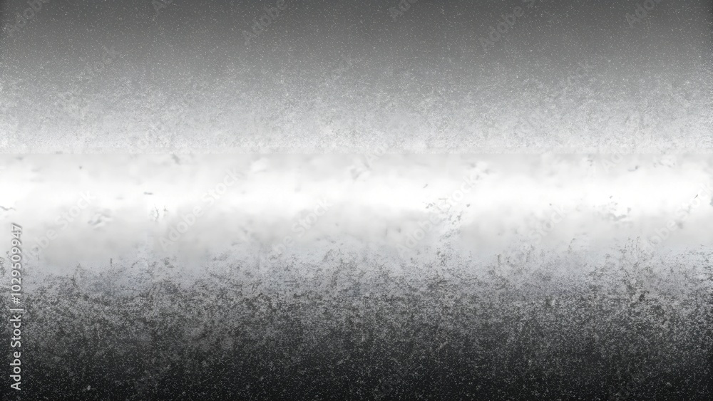 Obraz premium Grainy Gradient Background: Monochrome Grey, Black, and White Abstract Noise Texture for Creative Design