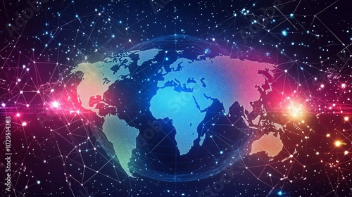 Global Network Connection with Earth as a Centerpiece