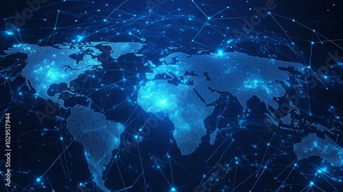 A Digital Representation of the World with Interconnected Nodes