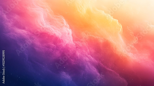 Eye-catching Gradient Background with Merging Hues for Enhancing Digital Artwork and Projects