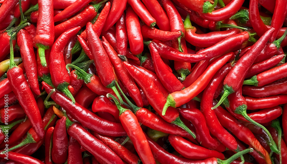 Fresh a pile of close-up Some Red chili peppers texture, pattern background Fresh a pile of close-up Some Red chili peppers texture, pattern background