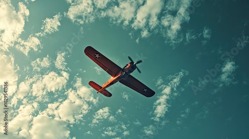 Photos of acrobatic planes flying in the sky