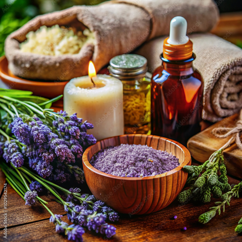 lavender bath salt and candles lavender bath salt and candles