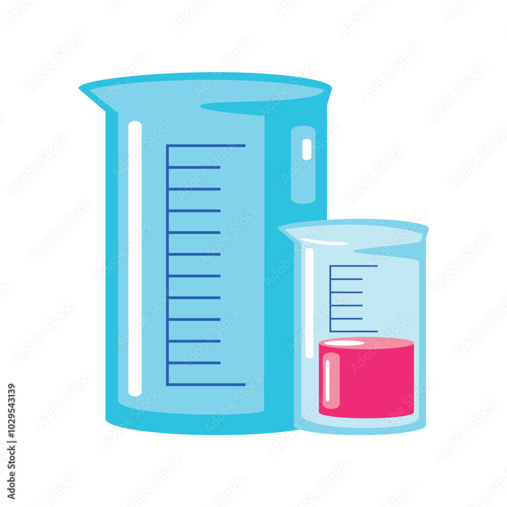 chemical laboratory cups equipment icon chemical laboratory cups equipment icon