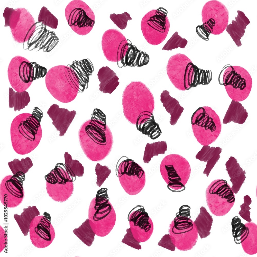 seamless background with hearts seamless background with hearts