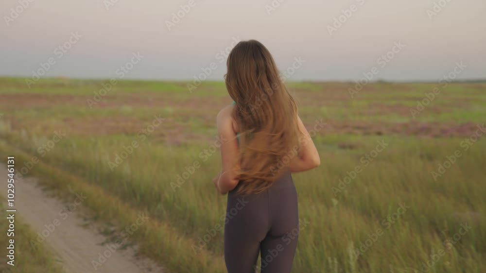 girl runs with her feet along road. sports lifestyle. sport women running. young girl is engaged fitness park. cardio load heart when running. fat burning exercises for excess weight. victory weight. girl runs with her feet along road. sports lifestyle. sport women running. young girl is engaged fitness park. cardio load heart when running. fat burning exercises for excess weight. victory weight.