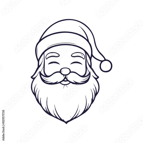icon santa for natal