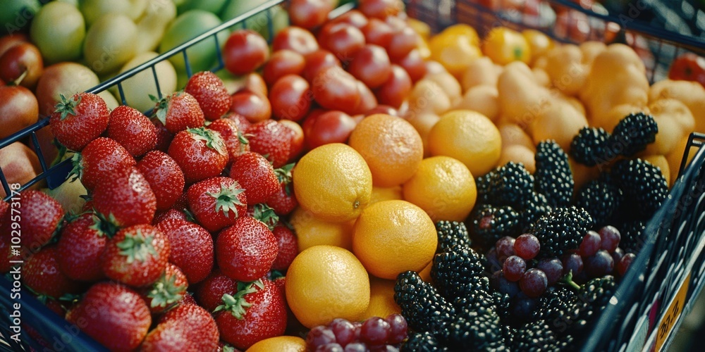 Vibrant Fruit Display Vibrant Fruit Display