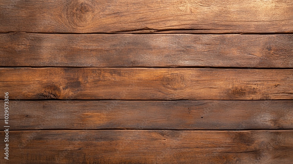 Aged brown wooden plank background, rustic wood texture with weathered surface, farmhouse style, horizontal boards with natural grain, perfect for text overlay, vintage look, minimalistic design.

